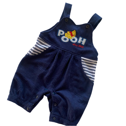 Vintage Winnie The Pooh Romper - Size 0-3M