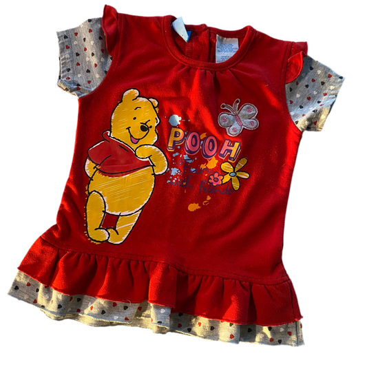 Vintage Winnie The Pooh Top - Size 2