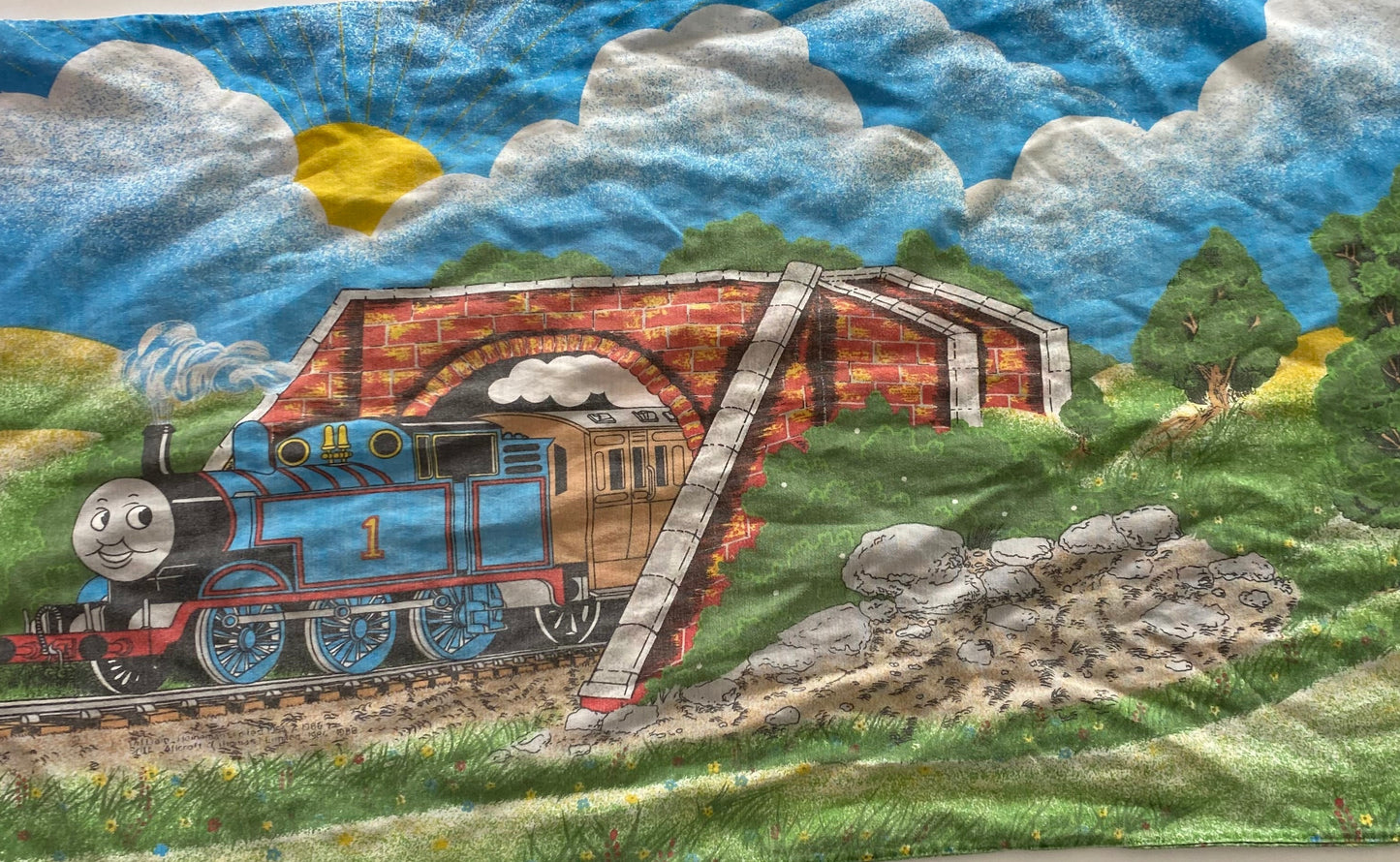 Vintage Thomas The Tank Engine Pillowcase
