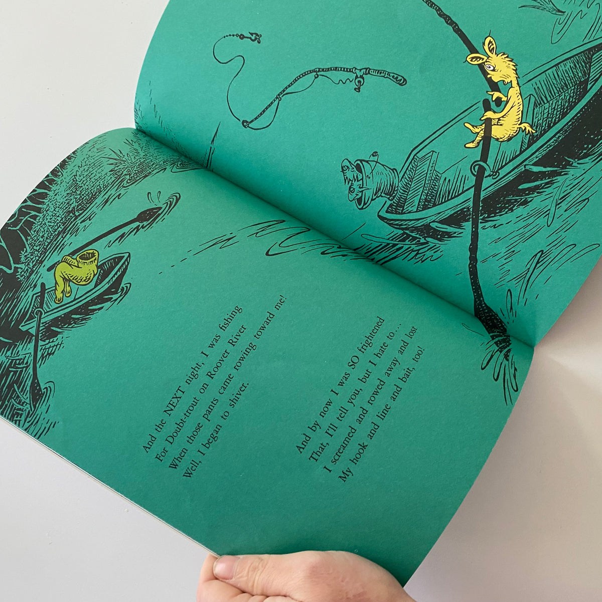 Dr Seuss What Was I Scared Of? Glow In The Dark Cover Book