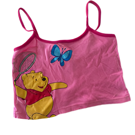 Disney Winnie The Pooh Crop Top - Size 2