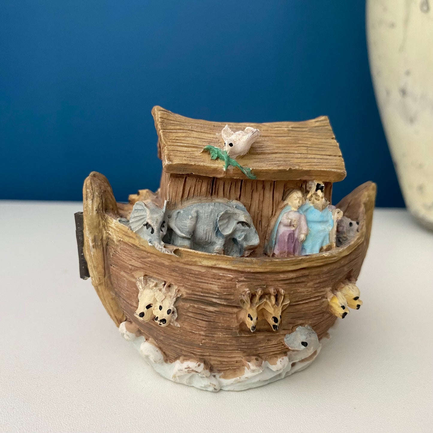 Noah’s Ark Hinged Trinket Box