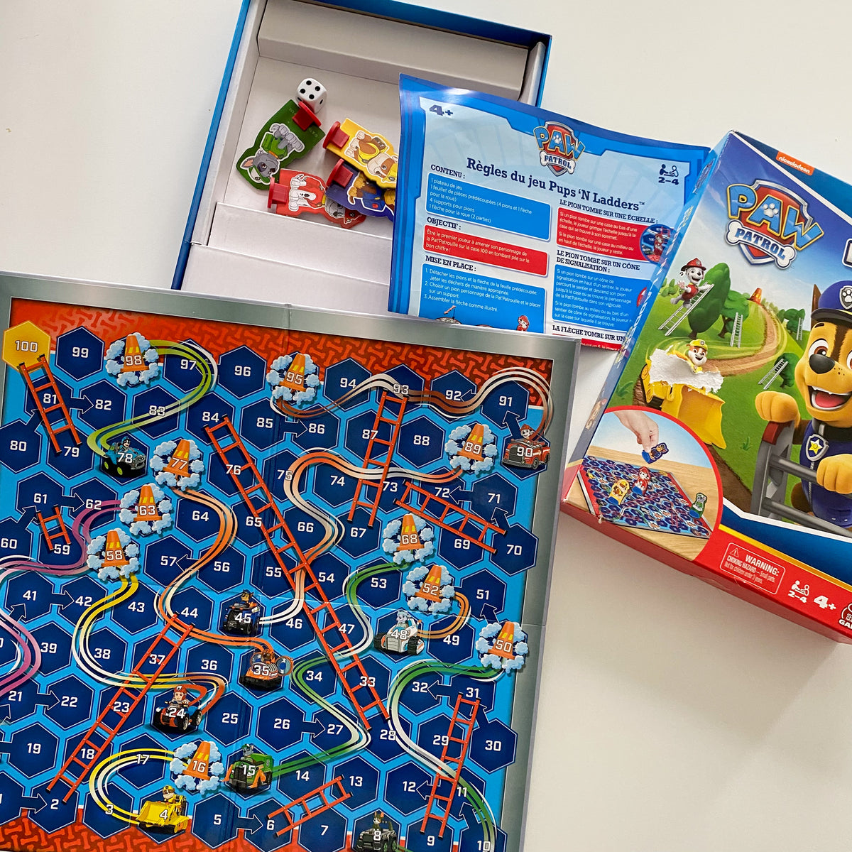 Paw Patrol Pups N’ Ladders Game