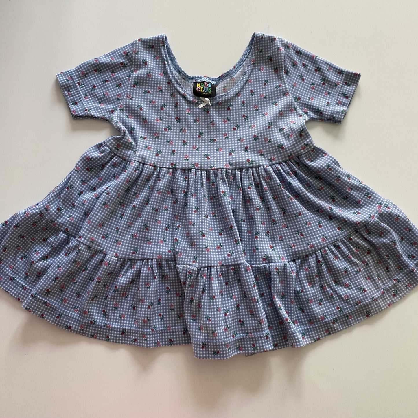 Vintage Kids Club Dress - Size 3
