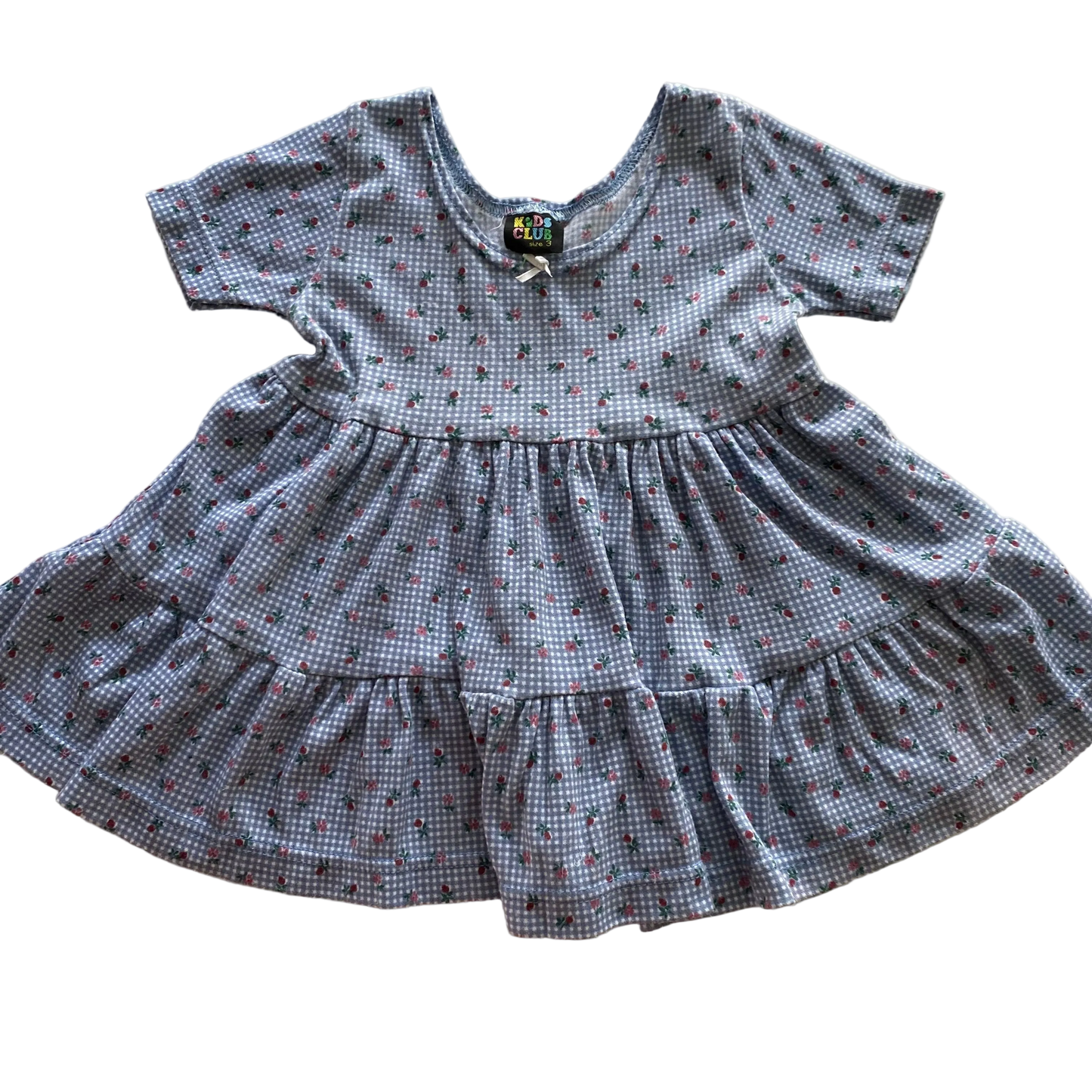 Vintage Kids Club Dress - Size 3