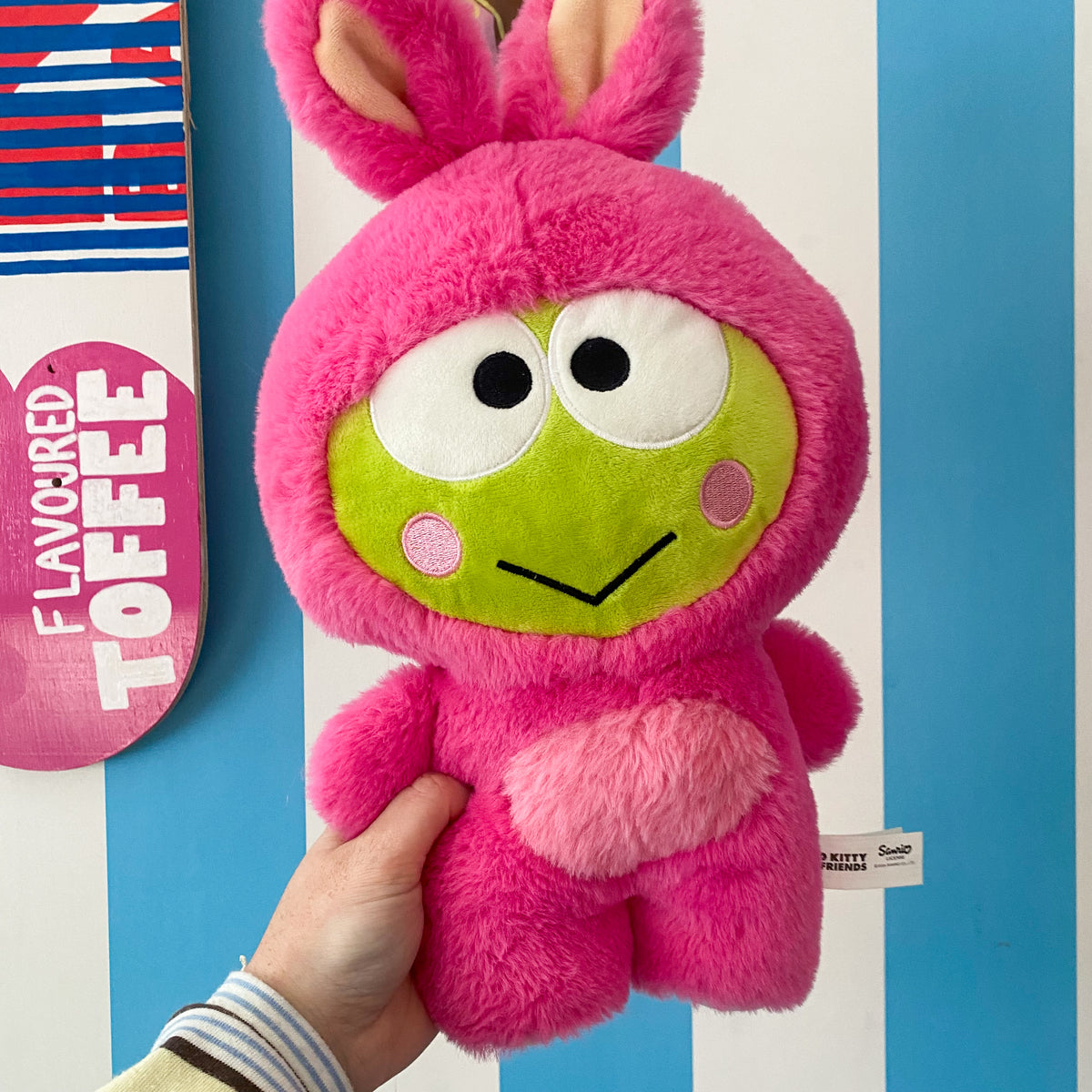 Sanrio Keroppi Green Frog Plush