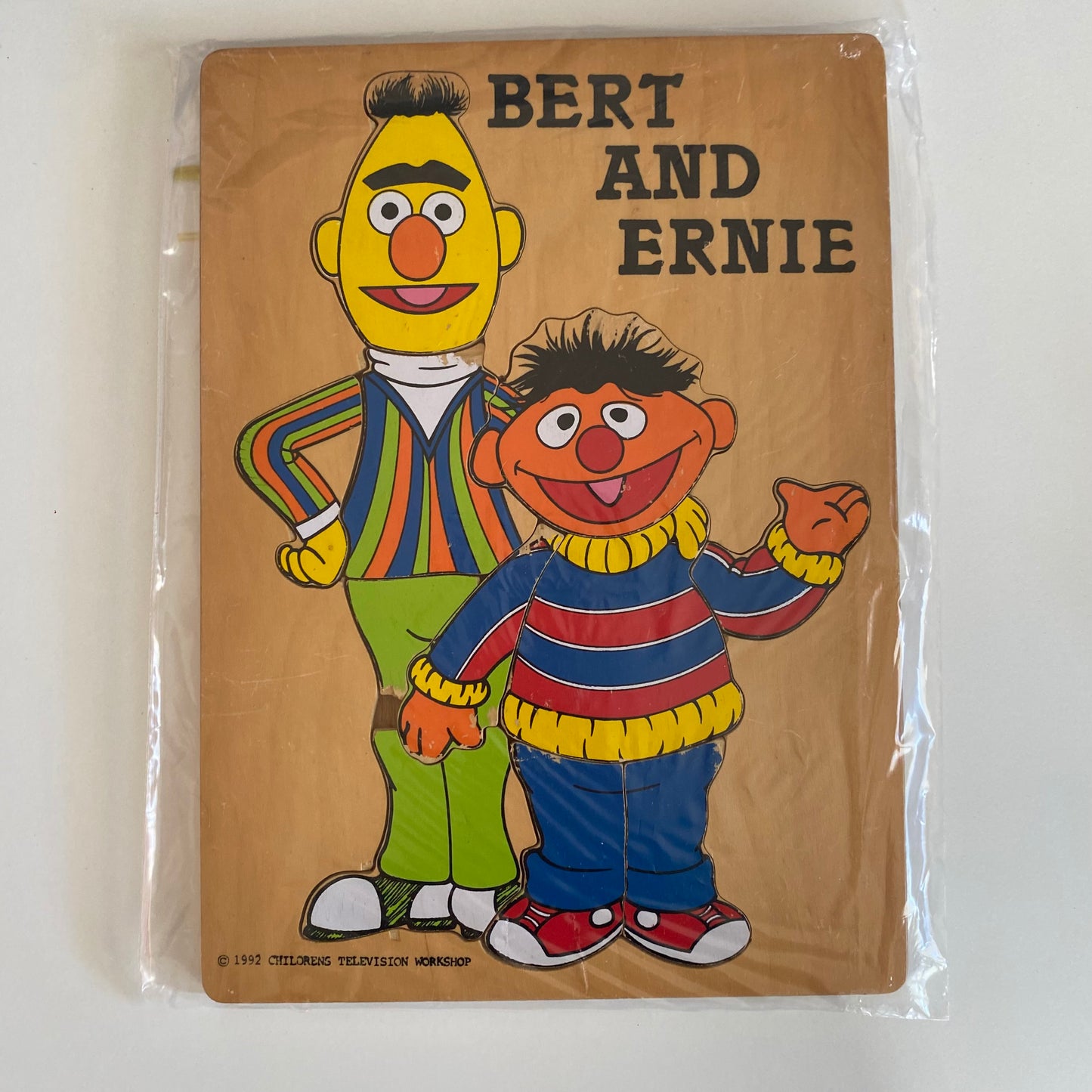 Wooden Puzzle - Vintage Sesame Street