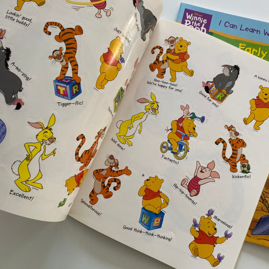 Winnie The Pooh Activity Sticker Book Bundle (NEW)