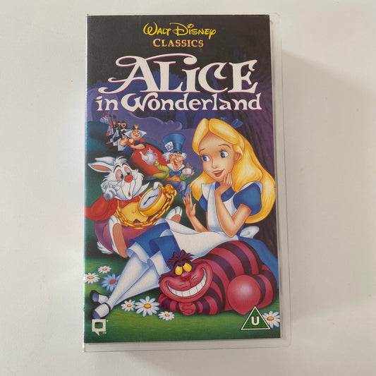 VHS Tape - Alice In Wonderland