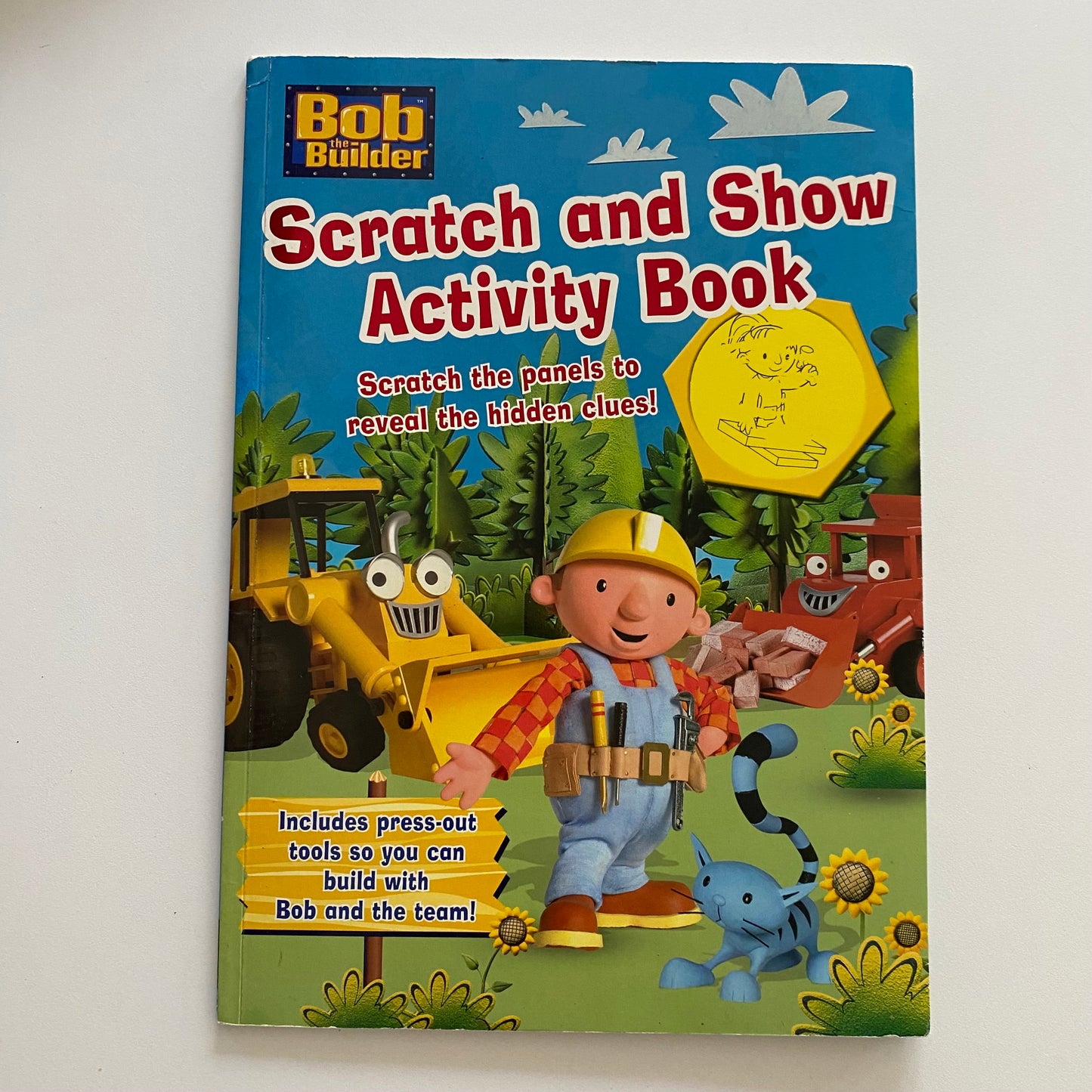 Bob The Builder Scratch & Show Activity Book (NEW)