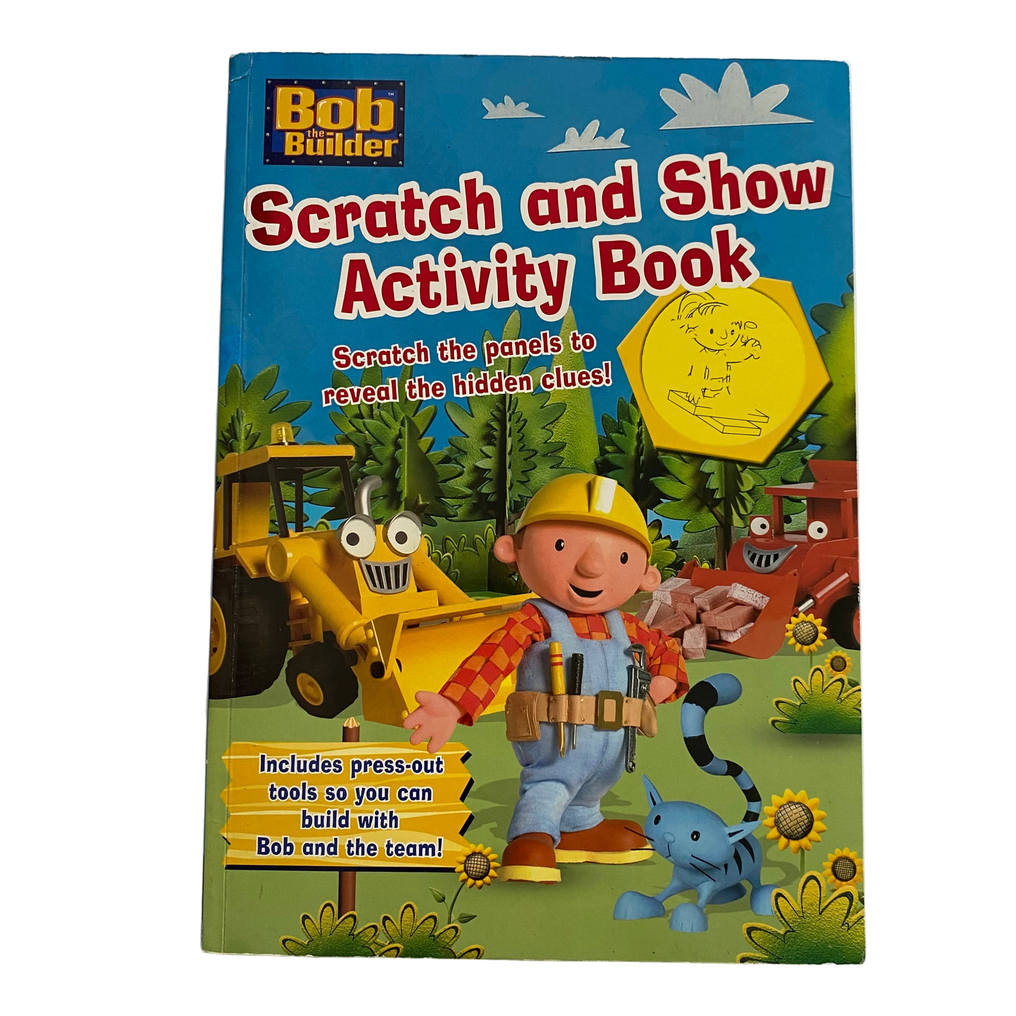 Bob The Builder Scratch & Show Activity Book (NEW)