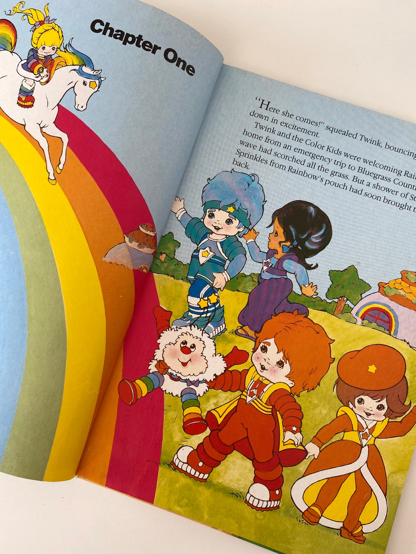 Vintage Rainbow Brite Annual Book