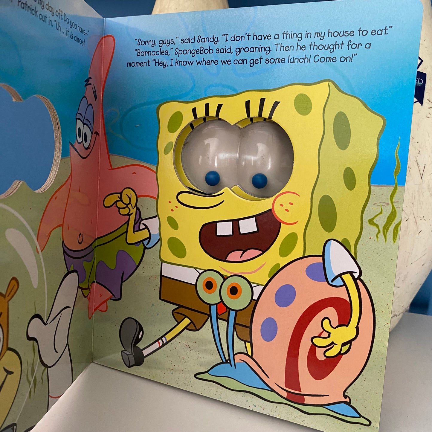 SpongeBob Day Off Board Book