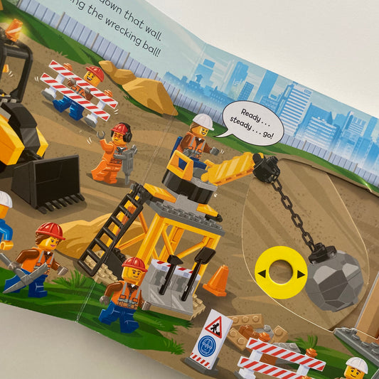 LEGO City Building Site Push, Pull & Slide Board Book