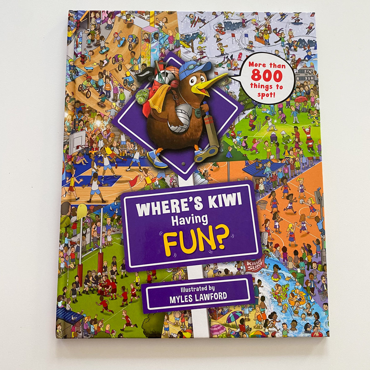 Where’s Kiwi Having Fun? Look & Find Book