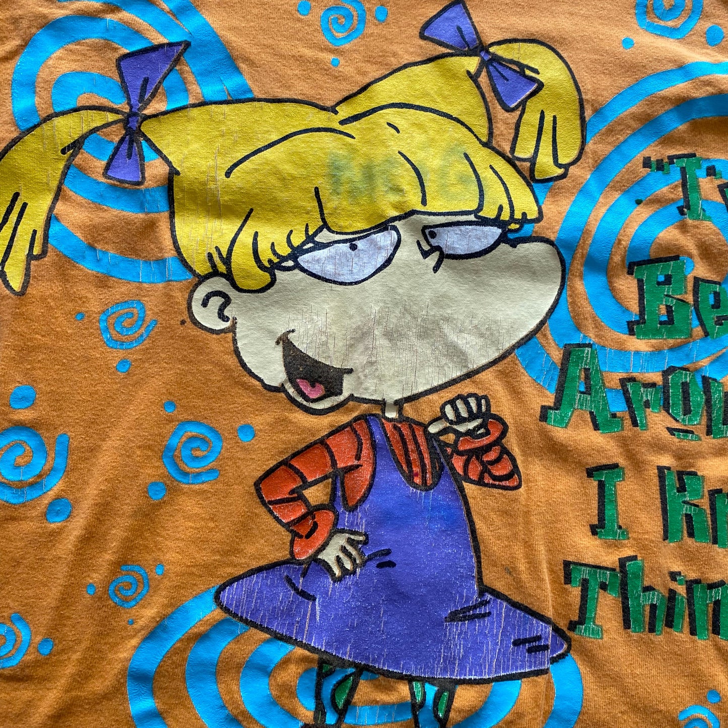 Nickelodeon Vintage 1996 USA Made Rugrats Top - Size Large Womans