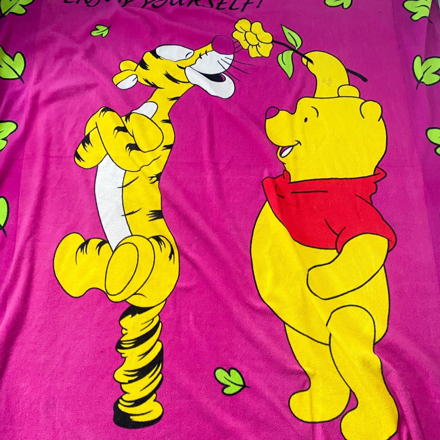 Disney Winnie The Pooh Fleece Queen Blanket