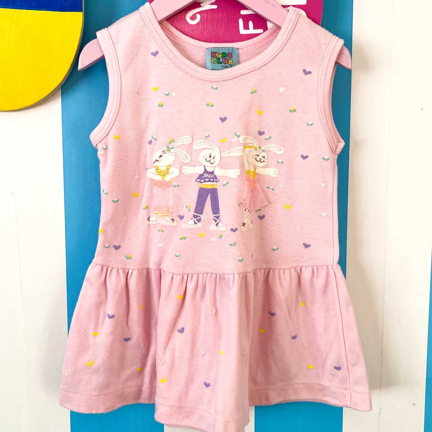 Vintage Kids Club Dress - Size 3