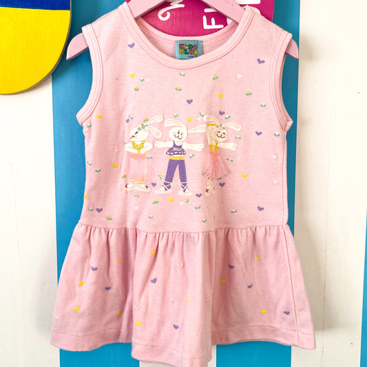 Vintage Kids Club Dress - Size 3