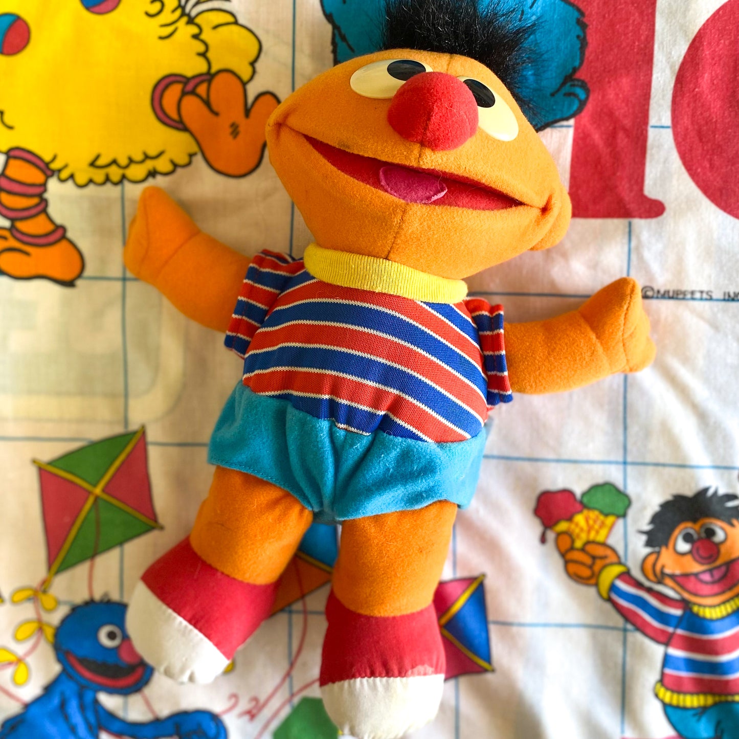 Sesame Street Vintage Interactive Tickle Me Ernie