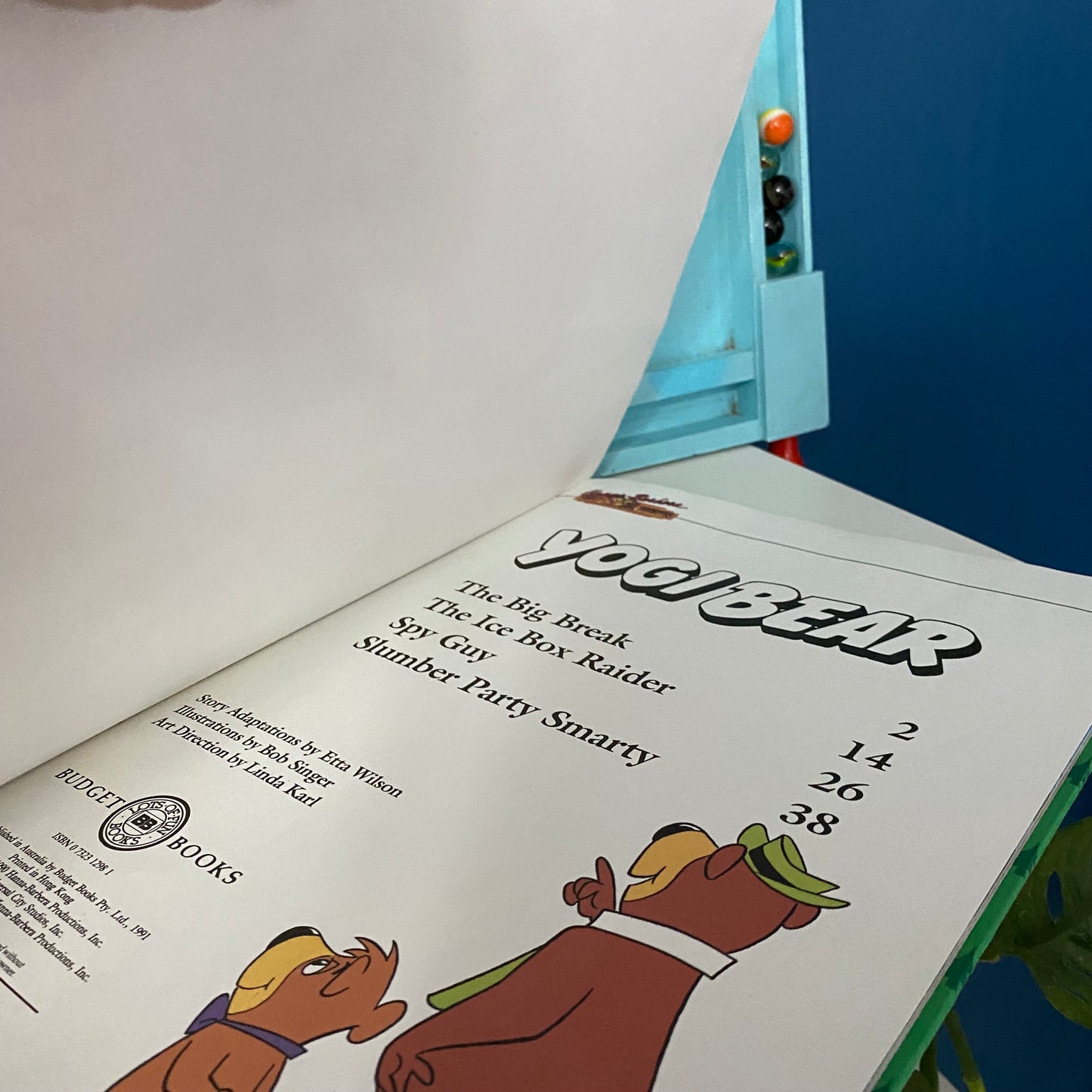 Vintage Yogi Bear Book