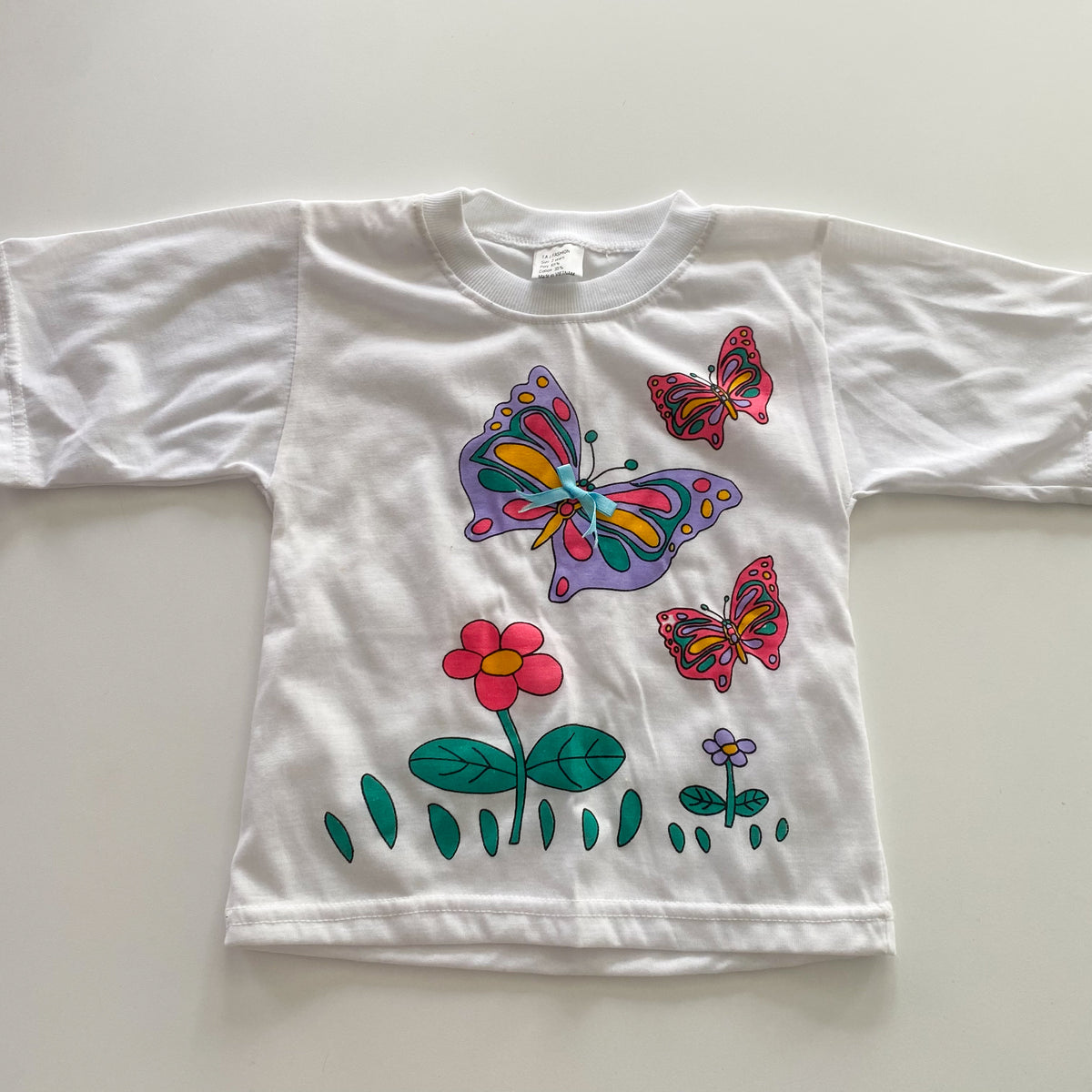 Vintage TAJ Fashion Butterfly Top - Size 2