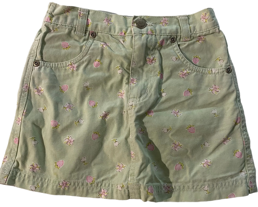 Vintage Pumpkin Patch Skirt - Size 4