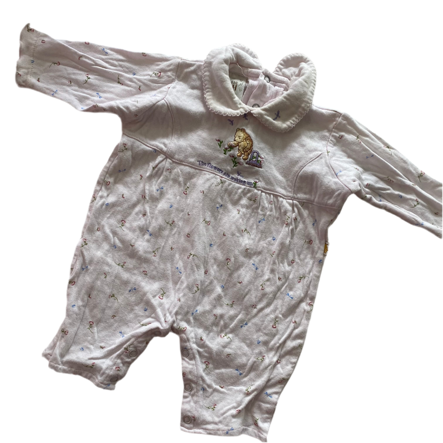 Classic Winnie The Pooh Romper - Size 0-3M