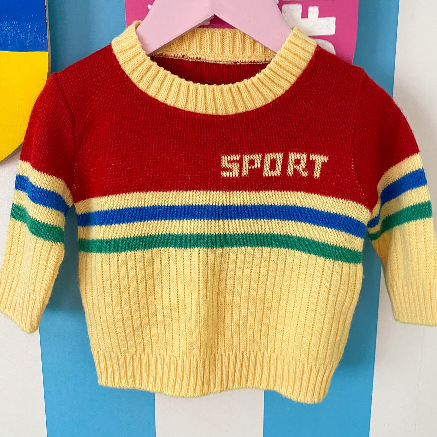 Vintage Jumper - Size 6-12M