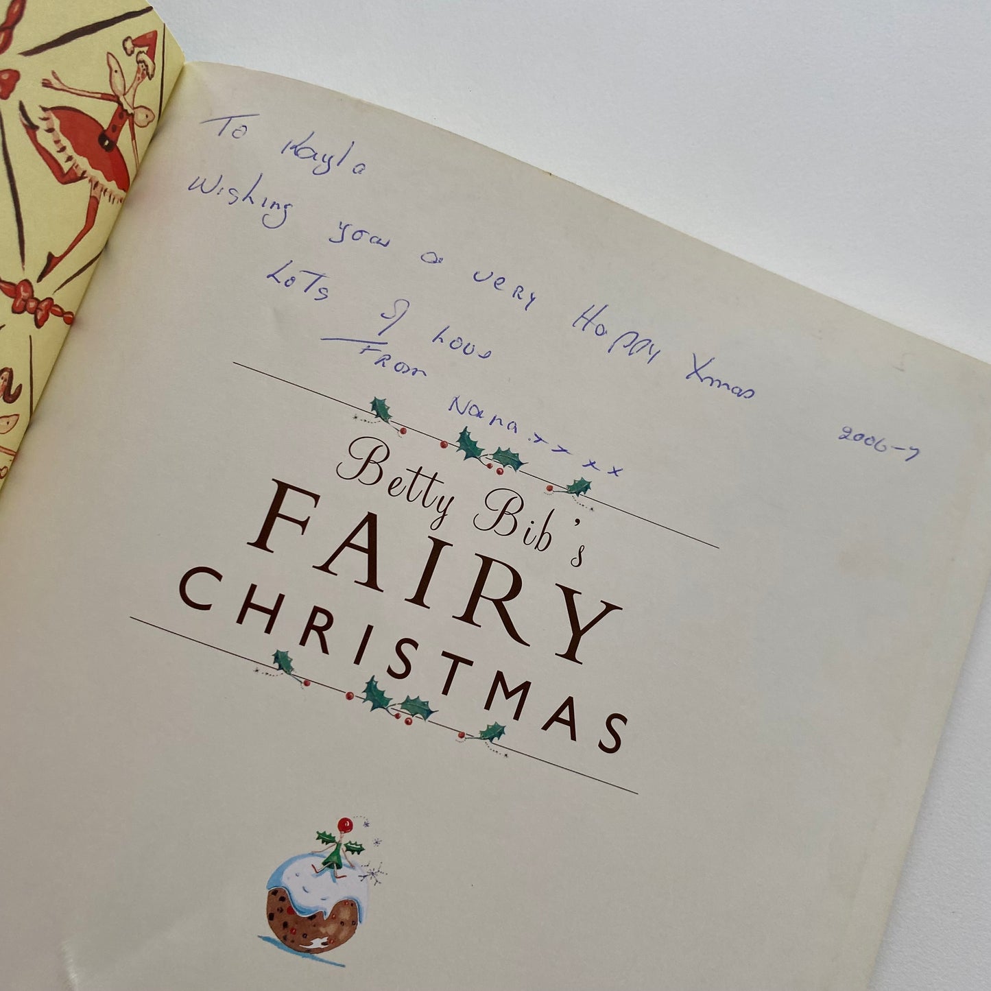 Betty Bib’s Fairy Christmas Book