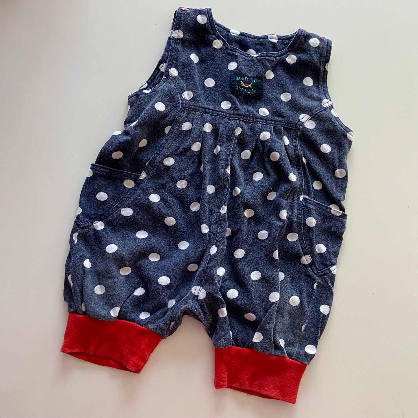 Vintage Ruff & Tumble Overalls - Size 1