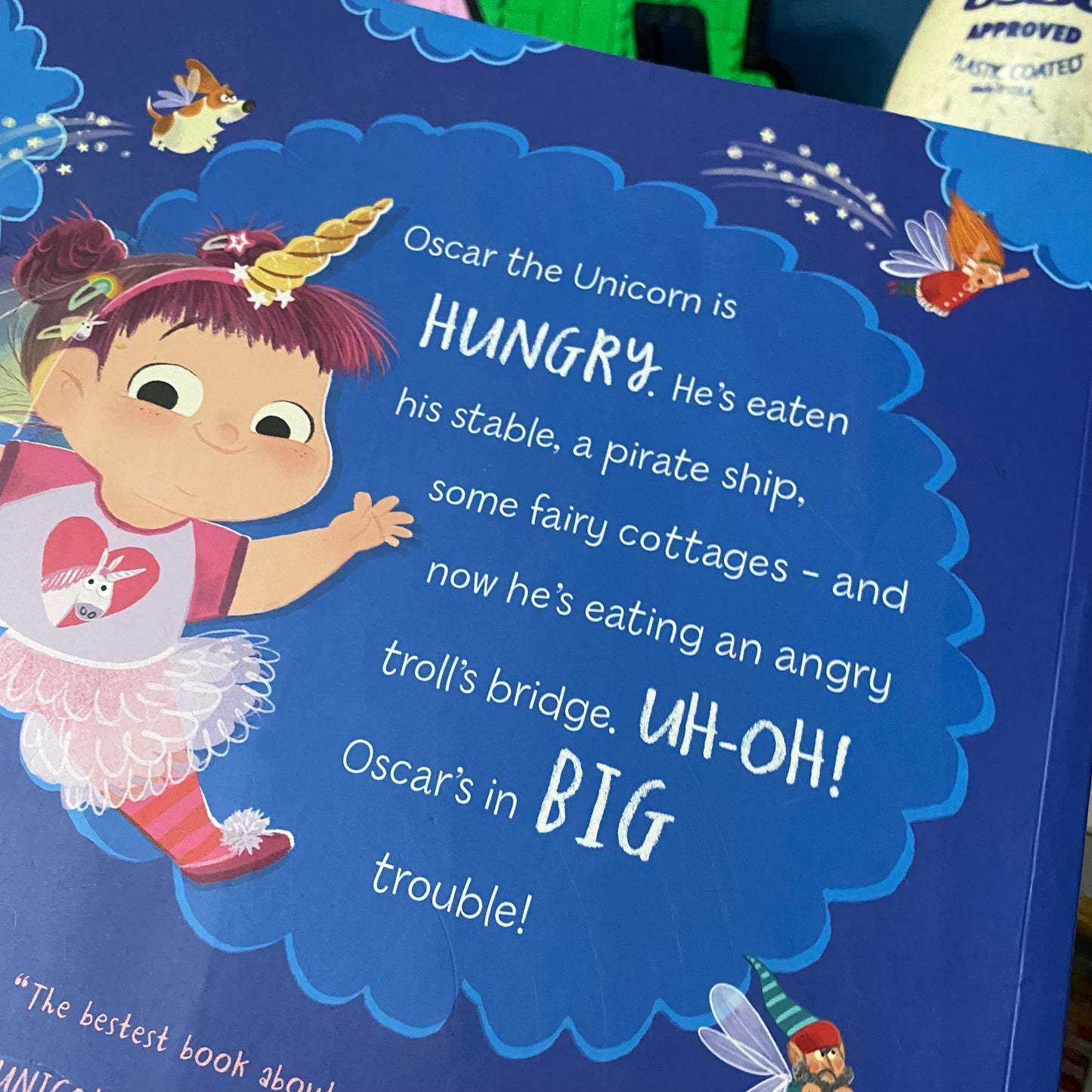 OSCAR The Hungry Unicorn Book