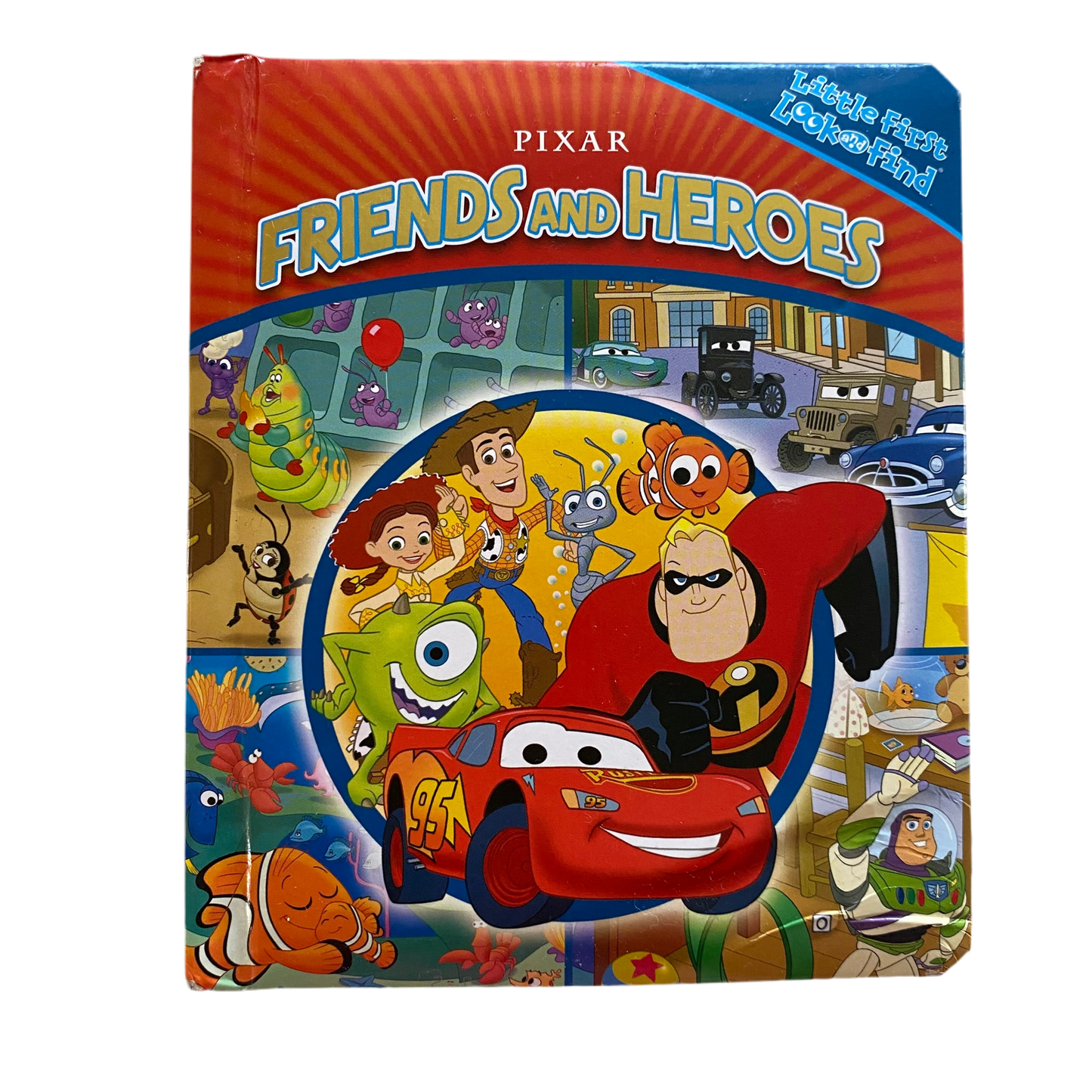 Pixar Friends & Heroes Look & Find Book