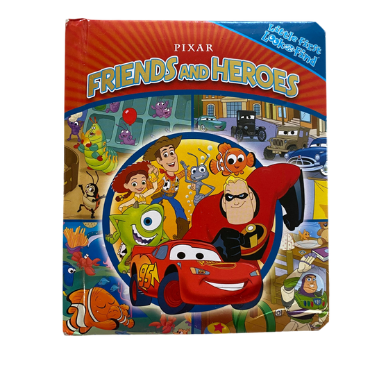 Pixar Friends & Heroes Look & Find Book