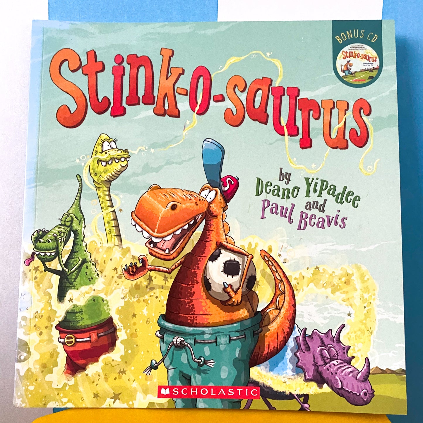 Stink-O-Saurus Book & CD