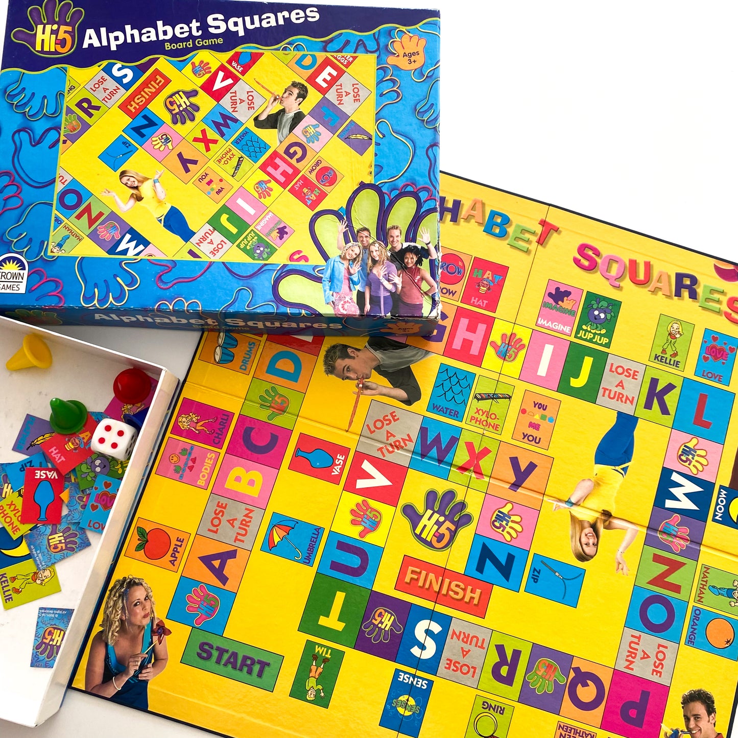 Hi5 Alphabet Squares Board Game