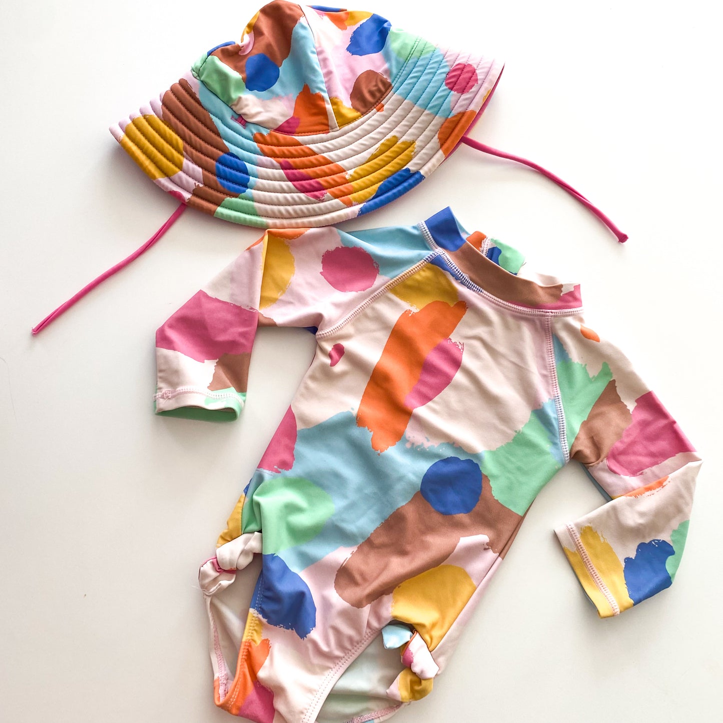 Swimsuit & Hat - Size 1