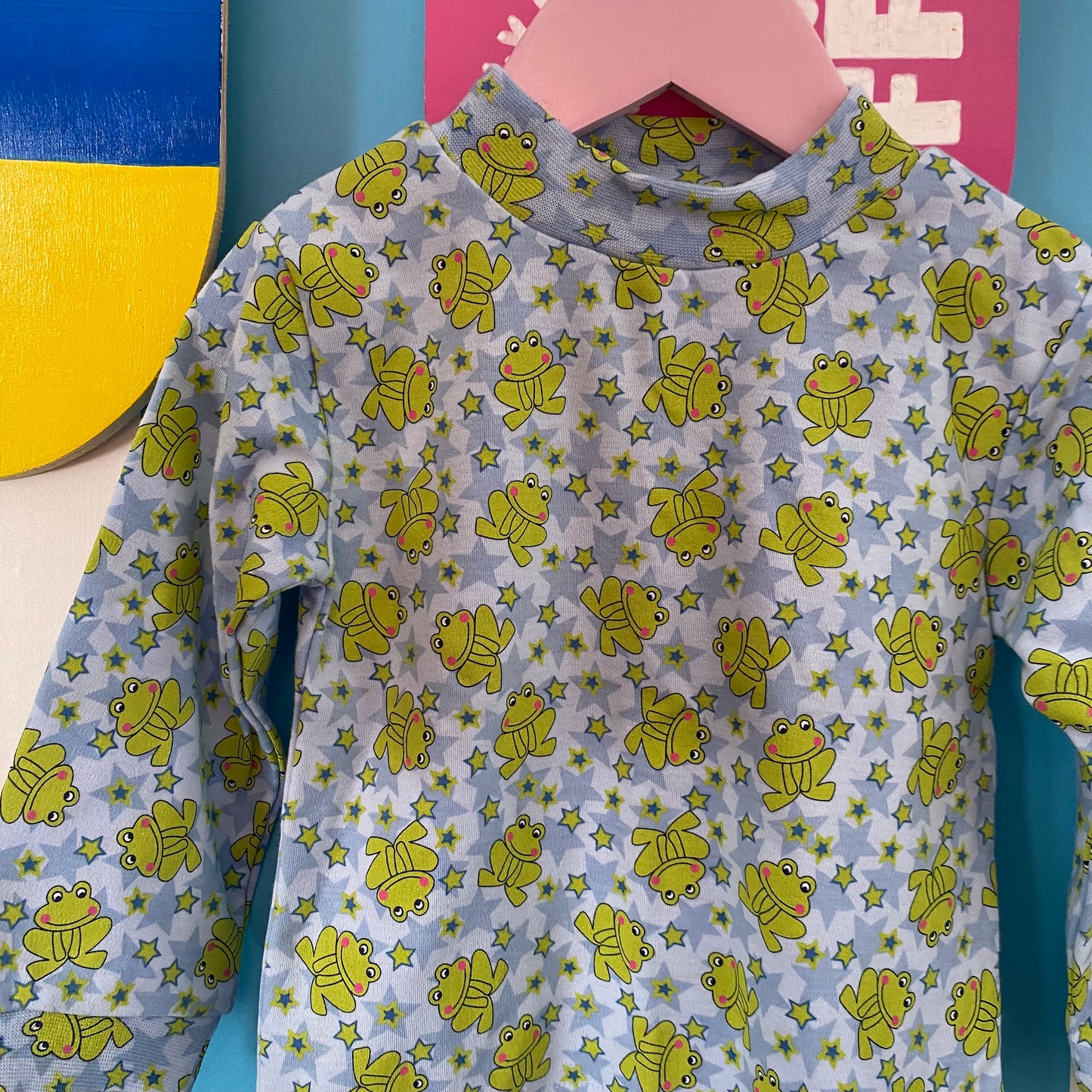 Vintage Hi Hippo Frogs Long Sleeve Top - Size 2
