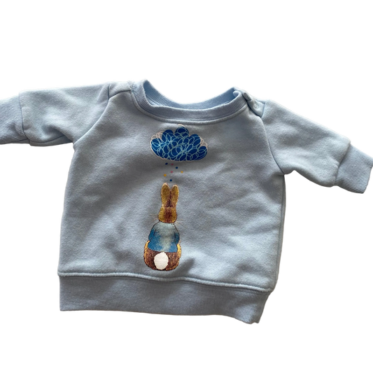 Beatrix Potter Peter Rabbit Jumper - Size NB (FREE)