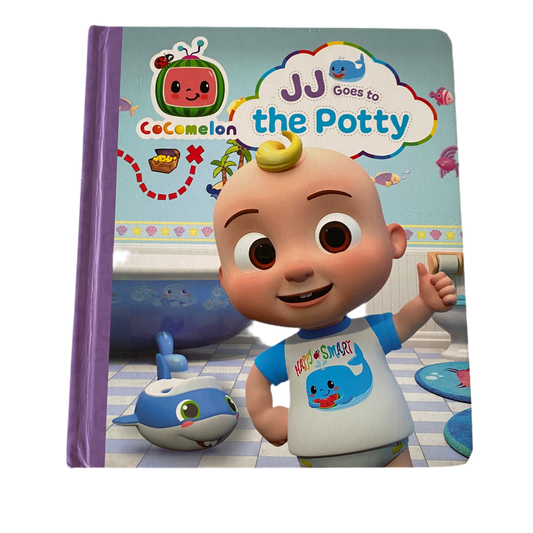 Cocomelon JJ Goes To The Potty Book