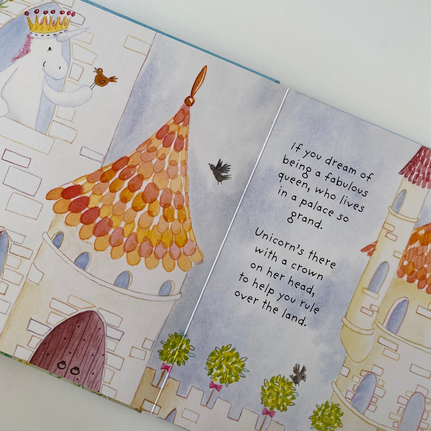 Jellycat Magical Unicorn Dreams Book