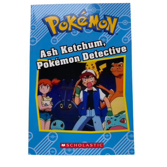Ash Ketchum Pokémon Detective Chapter Book