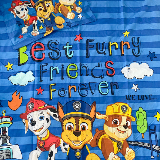 Paw Patrol Single Duvet Cover & Pillowcase