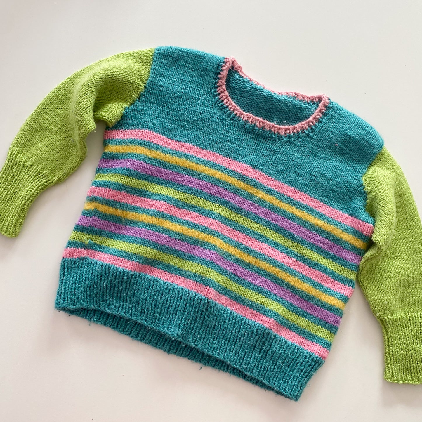 Handmade Knit Jumper - Size 2