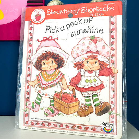 Vintage Strawberry Shortcake Puzzle