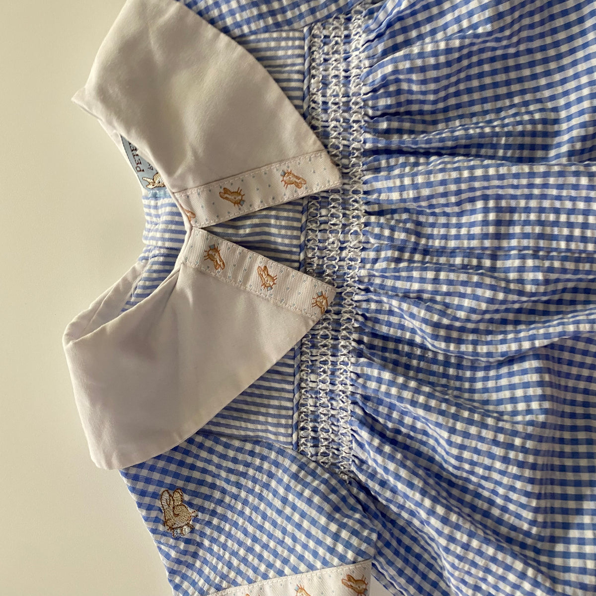Vintage Beatrix Potter Peter Rabbit Romper - Size 6M