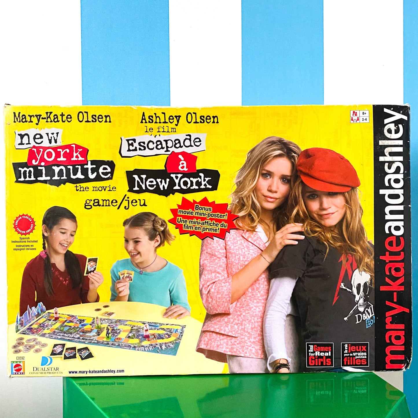 2004 Mattel "New York Minute" Mary-Kate & Ashley Olsen Board Game