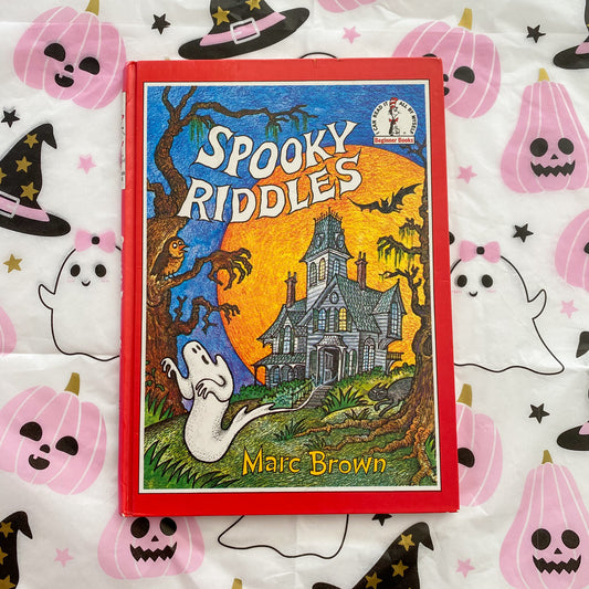 Vintage Dr Seuss Spooky Riddles Book