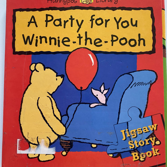 A Party For You Winnie The Pooh Jigsaw Story Book