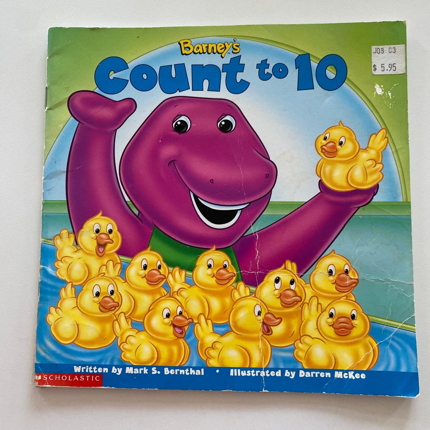 Barney Count To 10 Book
